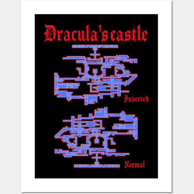 Dracula's Castle Wall Art by dankdesigns